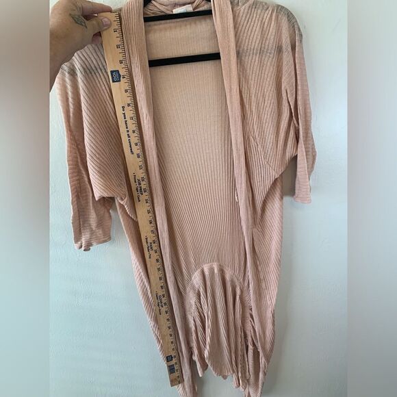 Hengst pink cotton cardigan size S - Picture 5 of 7